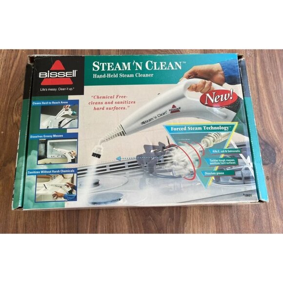 Bissell Steam N' Clean Hand-Held Steamer Brand NEW - Picture 1 of 5